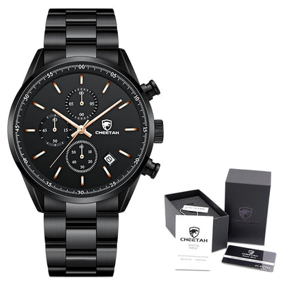 sengpan Christmas wishlist Watches for Men Top Brand Luxury Fashion Business Quartz Men’s Wristwatch Stainless Steel Waterproof Sports Clock