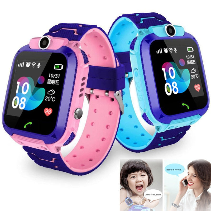 sengpan christmas wishlist gifts for her Children's Smart Watch Waterproof Large Battery Capacity Touching Screen With Hd Camera Smartwatch For Kids Gifts New