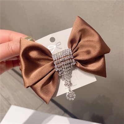 sengpan Barrette For Women Girl Rhinestone Crystal Pearl Big Hair Clip Hairpin Bow Knot Geometric Flower Head Accessories Wholesale