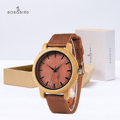 sengpan watches on sale clearance Customize Wooden Watch Ladies Clearance Sale Promotion Quartz Wristwatches Male Women Leather Strap