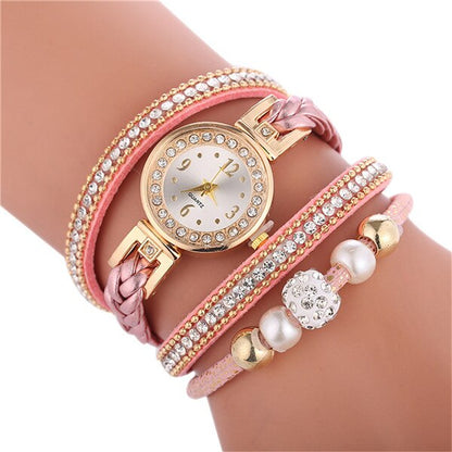 sengpan Christmas wishlist Bracelet Watches women Wrap Around Fashion Bracelet Fashion Dress Ladies Womans Wrist Watch relojes mujer Clock for Gift