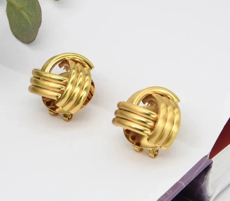 sengpan - Earrings Sets For Womens Stud Jewelry Korean Fashion Wholesale Gold Pendientes Designer Body Designer Luxury ear cuff