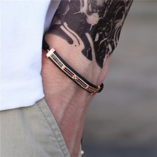 sengpan gifts for men High quality adjustable copper bracelet fashion men bracelets for women jewellery pulsera hombre armband accessories bileklik