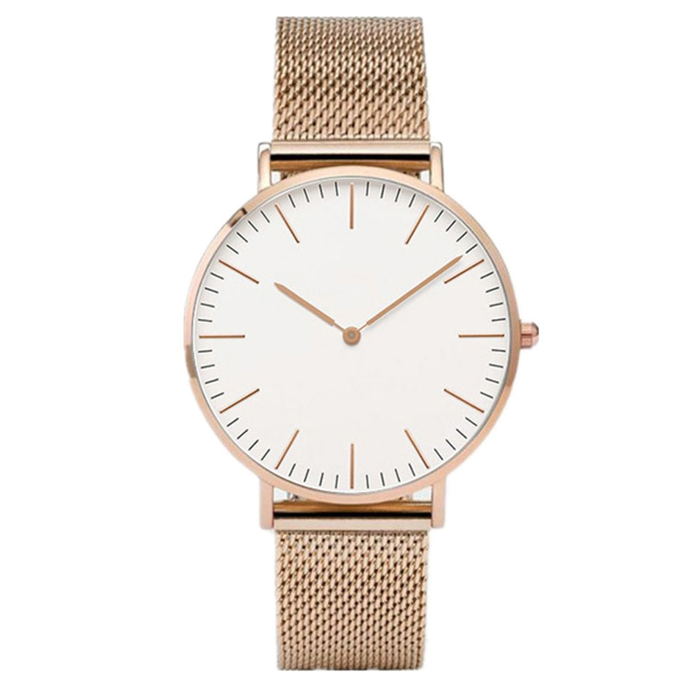 sengpan Christmas gifts ideas  Luxury Rose Gold Watch Women Bracelet Watches Top Brand Ladies Casual Quartz Watch Steel Women's Wristwatch Montre Femme Relogio