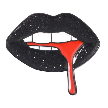 sengpan jewelry gifts for women hot sale new Fashion Scissor sisters Picasso Women Face pins Vintage Enamel pins Red Lips Mouth Time Warped Badges Jewelry Lapel pins For Men Women