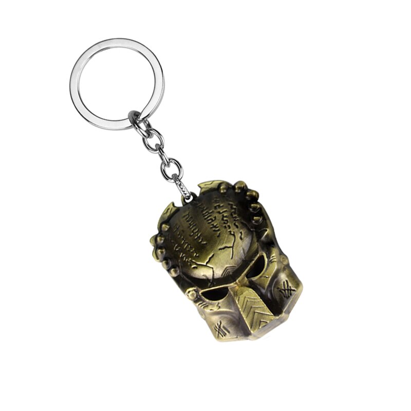 sengpan christmas wishlist gifts for her Alien Predator Keychain AVP Mask Key Rings for Bags Car Key Jewelry Chaveiro