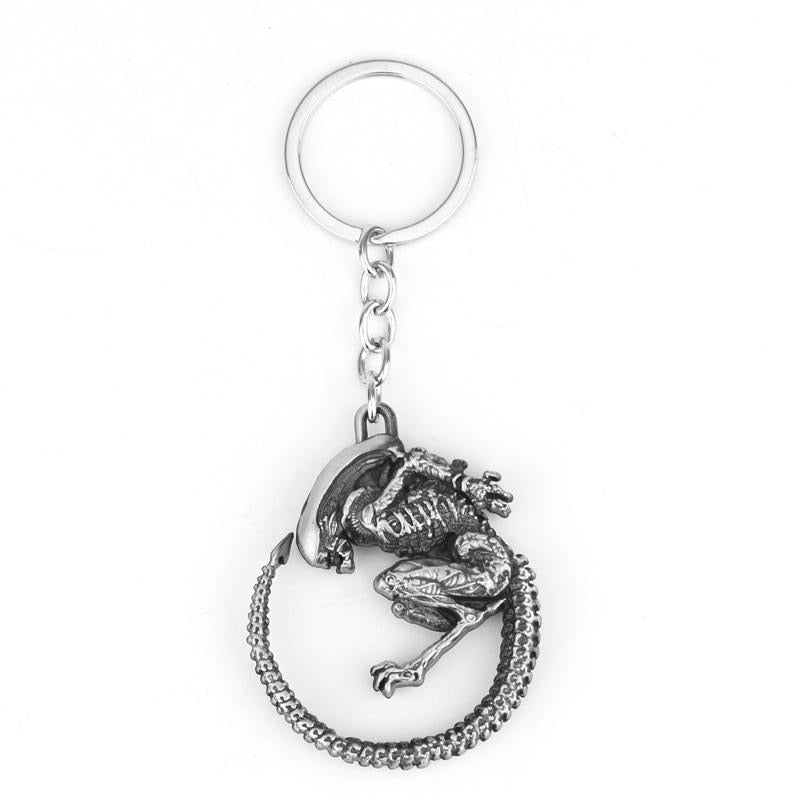 sengpan christmas wishlist gifts for her Alien Predator Keychain AVP Mask Key Rings for Bags Car Key Jewelry Chaveiro