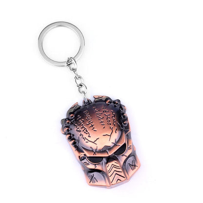 sengpan christmas wishlist gifts for her Alien Predator Keychain AVP Mask Key Rings for Bags Car Key Jewelry Chaveiro