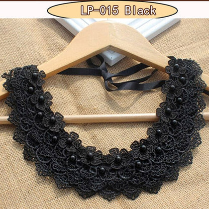 sengpan gifts for women Handmade jewelry new vintage fashion crystal collar necklace pendent lace beads pearls neck collars accessories wholesale gift