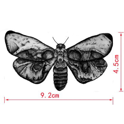 sengpan Moths Waterproof Temporary Tattoos Men Body Arm Sticker tattoo Sleeve  Shoulder Tattoo sticker harajuku henna tattoo