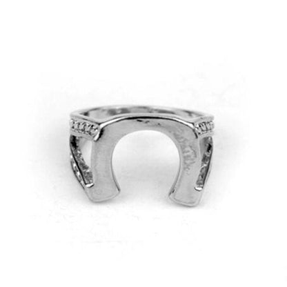 sengpan christmas wishlist gifts for him Men's Hip Hop Jewelry Horseshoe Rings Fashion Vintage accessories Finger Ring  stainless Steel ring