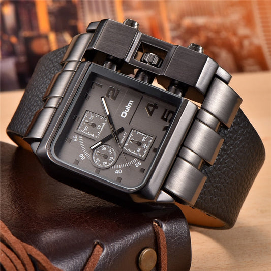 sengpan gifts for men 3364 Casual Wristwatch Square Dial Wide Strap Men&#39;s Quartz Watch Luxury Brand Male Clock Super Big Men Watches montre homme