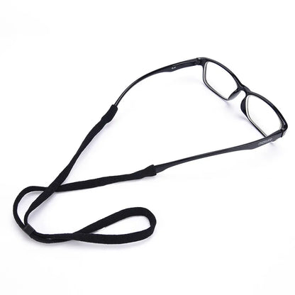 sengpan 5 Pcs Glasses Wearing Neck Holding Wire Adjustable Sunglasses Neck Cord Strap Eyeglass String Lanyard Sunglasses Accessories