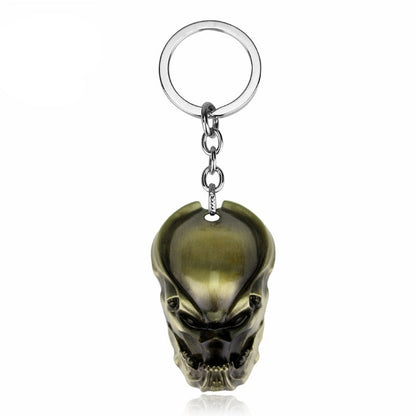 sengpan christmas wishlist gifts for her Alien Predator Keychain AVP Mask Key Rings for Bags Car Key Jewelry Chaveiro