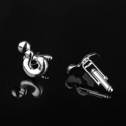 sengpan Shirt Cufflinks Funny Question Mark Cuff Links New Fashion Cool French Men Cufflink Cuff Buttons Pins Gift Jewelry