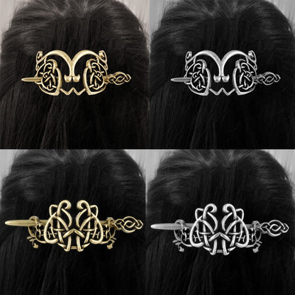 sengpan Women Hair Accessories Hair sticks Pins Vintage Celtics Knot Disk Clip Female Headdress