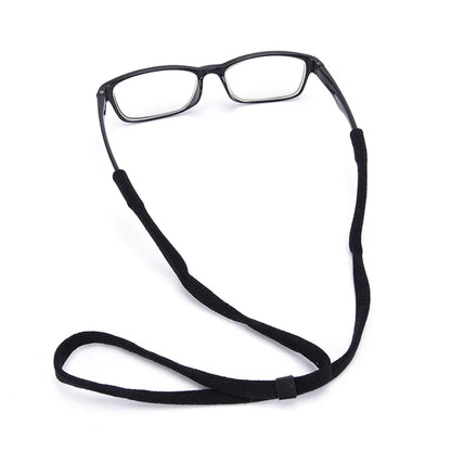 sengpan 5 Pcs Glasses Wearing Neck Holding Wire Adjustable Sunglasses Neck Cord Strap Eyeglass String Lanyard Sunglasses Accessories