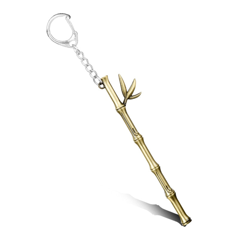 sengpan christmas gift ideas valentines day gifts for her LOL Jewelry League Legends  Keychain for Women Man Teemo Bamboo Weapon Model Keyrings