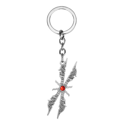 sengpan easter gifts for men League Legend Weapon Model Key Chains for Man LOL Game Jewelry Key Ring Trinkets