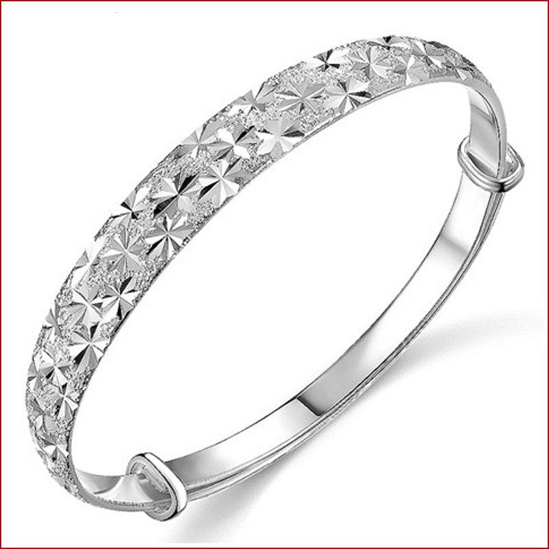 sengpan  gifts for women Trend Silver Plated High Quality Austrian Crystal Bracelets & Bangles For Women Bridal Wedding Jewelry Gift