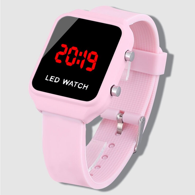 sengpan watches on sale clearance Fashion Silicone Led Watch Digital Wristwatch Pink Children Watches For Boys Kids Watches Electronic Watches Sports Wristwatch