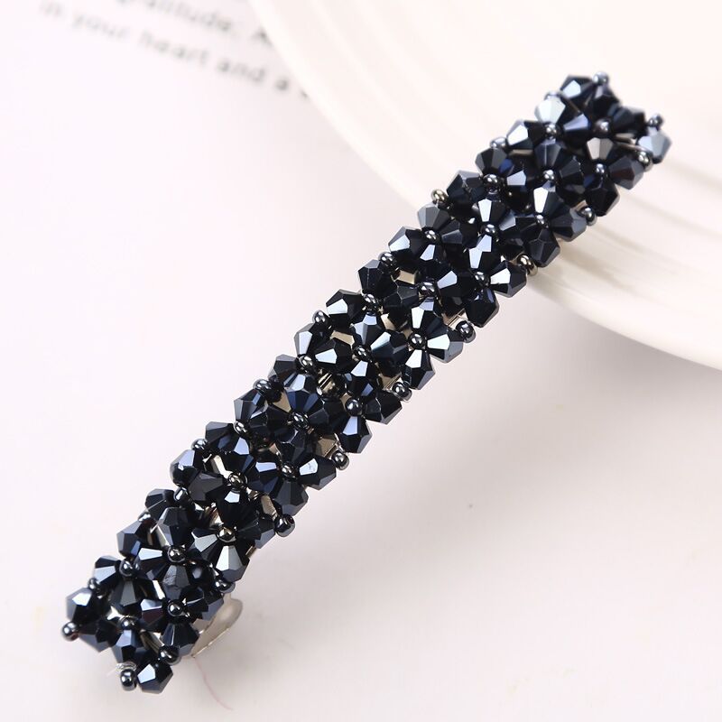 sengpan New Korean Elegant Hairpins Hairgrips Crystal Rhinestone Barrettes Hair Clips For Women Girls Hair Accessories