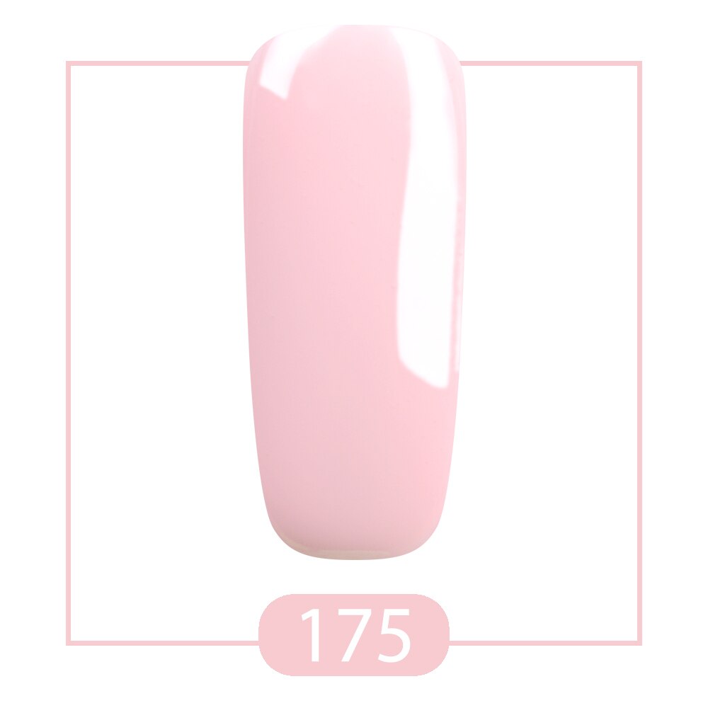 sengpan No.175 Gel Polish Baby Pink Nails Design UV Semi Permanent Manicure Nail Art Gel Varnishes Hybrid Need Base Gel Top Coat