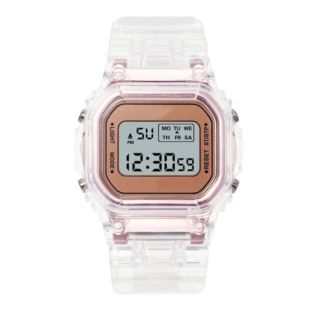 sengpan watches on sale clearance Children's electronic watches color luminous dial life waterproof multi-function luminous alarm clocks watch for boys and girls