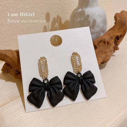 sengpan Christmas gifts ideas Love Tassel Multi-layer Chain Hot-selling Earrings New Trendy Korean Heart-shaped Rhinestone Earrings Party Jewelry Gifts