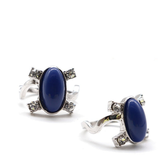 sengpan Elena Gilbert Daylight Rings Vintage Crystal Ring With Blue Lapis Fashion Movies Jewelry Cosplay