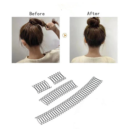 sengpan New Invisible Broken Hairpin Styling Tools Hair Clip For Women Girls Invisible Fringe Hair Comb Clips Hair Styling Accessories