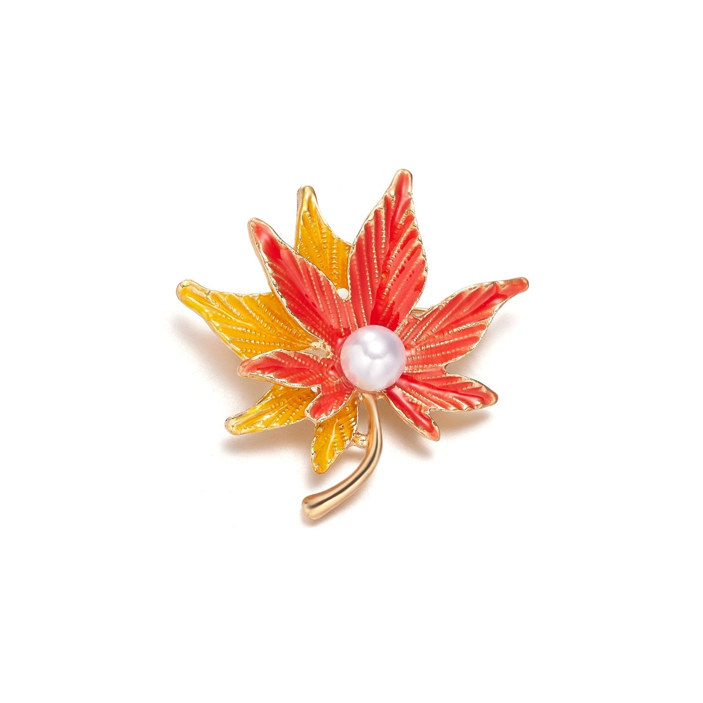 sengpan Plant Flower Enamel Brooch Retro Maple Leaf Daisy Tulip Bouquet Basket Bell Orchid Rose Flower Lapel Pins Wedding Jewelry