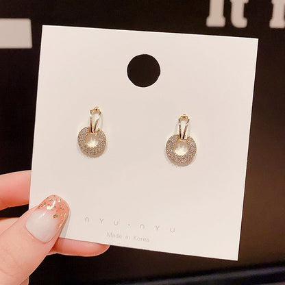 sengpan A Two Wear Pearl Earrings In South Korea Fashion All-match Temperament High Sense Earrings Women In New Tide Earrings Women