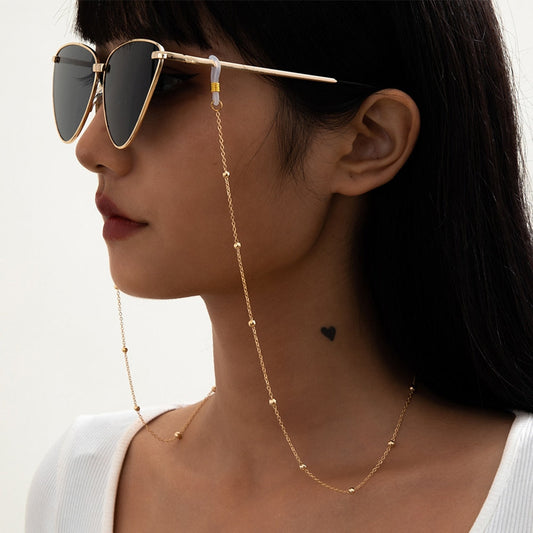 sengpan Fashion Style Glasses Chain for Women Exquisite Gold Color Jewelry Sunglasses Holder Eyewear Lanyard Accessories Hot Sale