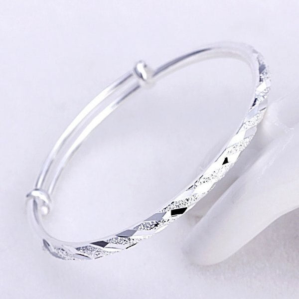 sengpan  gifts for women Trend Silver Plated High Quality Austrian Crystal Bracelets & Bangles For Women Bridal Wedding Jewelry Gift