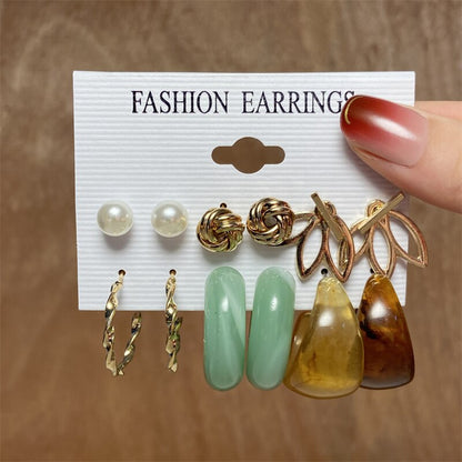 sengpan christmas gift ideas valentines day gifts for her Fashion Vintage Butterfly Earring Set For Women Girls elephant Snake Heart Jewelry Circle Pearl Long Dangle Earrings