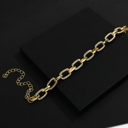 sengpan Vintage Wide Miami Cuban Chain Bracelets for Women Men's Jewelry Hip Hop Curb Cuban Chain  Link Chain Bracelets Jewelry