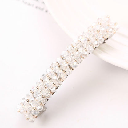 sengpan New Korean Elegant Hairpins Hairgrips Crystal Rhinestone Barrettes Hair Clips For Women Girls Hair Accessories