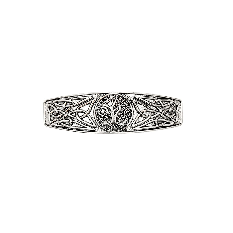 sengpan Vintage Alloy Hair Clip Viking Compass Hairpins Amulet Celtics Knot Nordic Runes Tree of Life Barrette Hair Clip Accessories