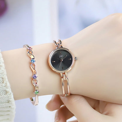 sengpan Christmas wishlist  Simple Fashion Women's Watches Minimalist Luxury Alloy Ladies Bracelet Watch Small Jewel Watch Quartz Wristwatches Montre Femme