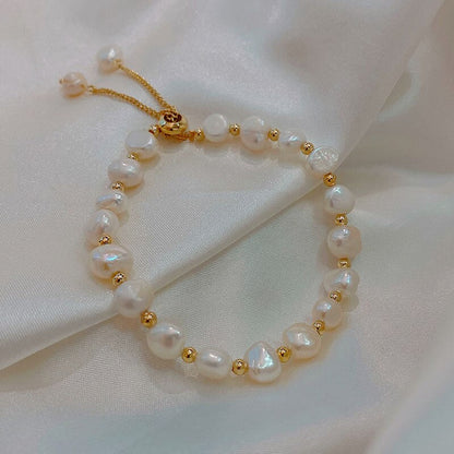 sengpan Classic Bracelet for Women Fashion Freshwater Pearl Bracelet New Simple Style Jewelry Accessories Price