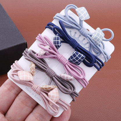 sengpan Women Hair Tie Elastic Rubber Band Girl Acrylic Bear Korean Scrunchies Head Accessories Handmade Wholesale Dropshipping