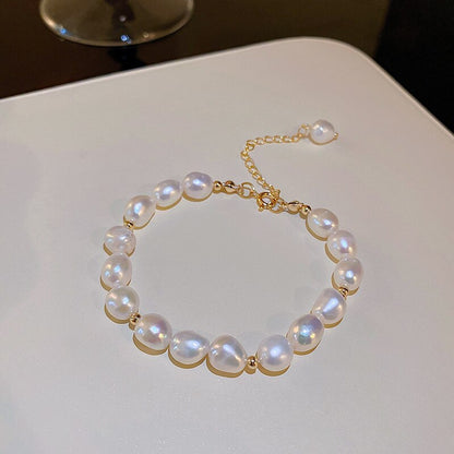 sengpan Classic Bracelet for Women Fashion Freshwater Pearl Bracelet New Simple Style Jewelry Accessories Price