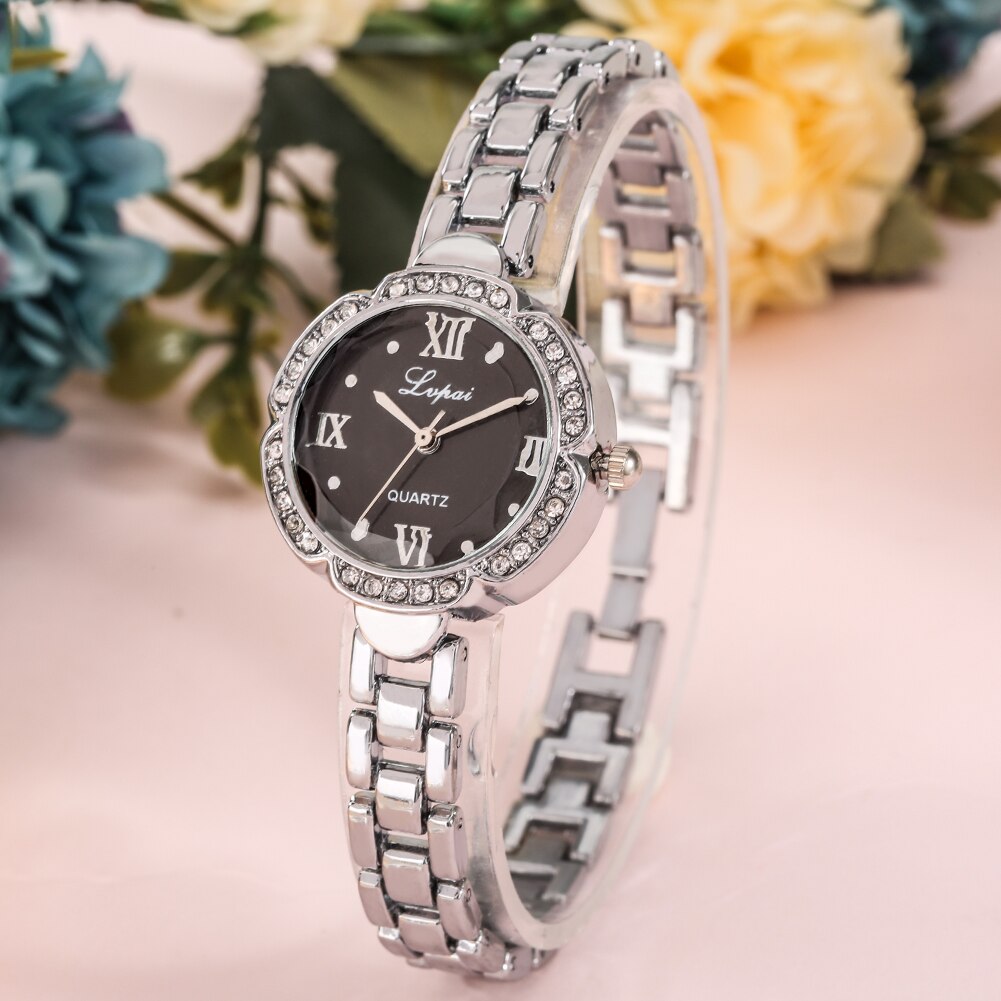 sengpan Luxury Diamond Fashion Elegant Women Bracelet Watches Ladies Quartz Simple Jewelry Watch Female Wristwatch