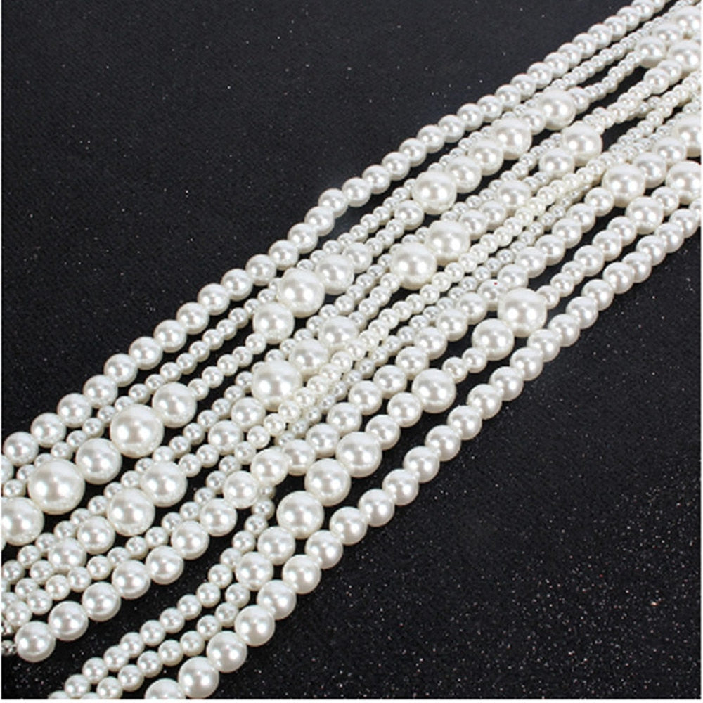 sengpan  gifts for women Handmade Imitation Tassel Pearl Hair Chain Accessories for Women Pearls Hair Clip Long Chains Hair Jewelry Wedding Headwear Gift