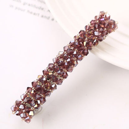 sengpan New Korean Elegant Hairpins Hairgrips Crystal Rhinestone Barrettes Hair Clips For Women Girls Hair Accessories