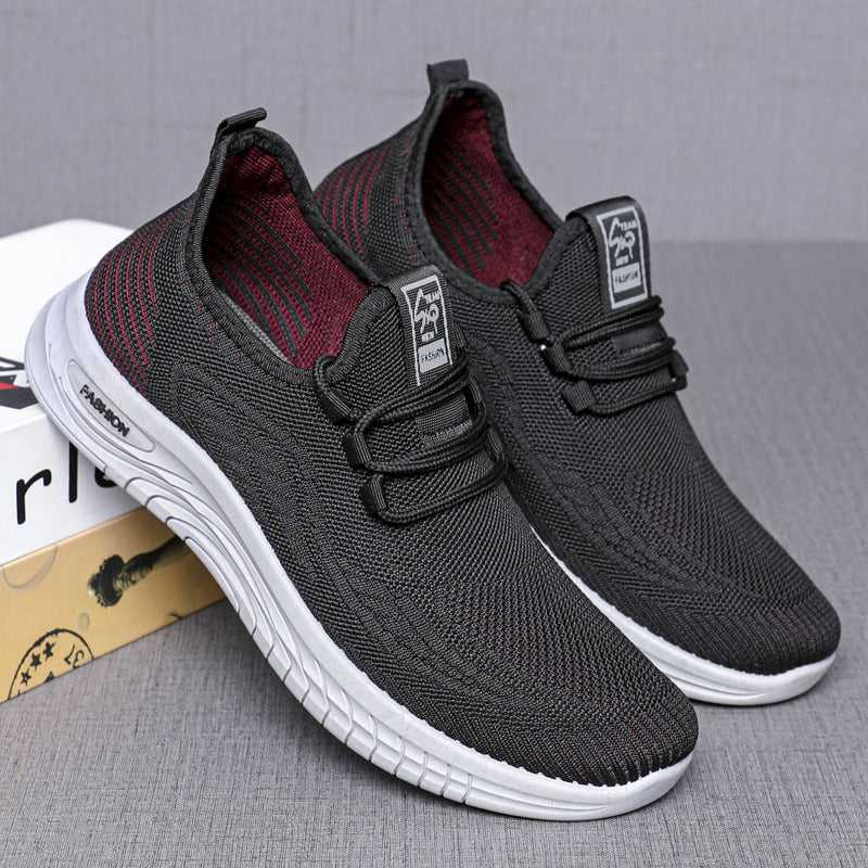 One Piece Dropshipping Shoes Men's  Spring New Foreign Trade Cross-Border Sneaker Men's Men's Breathable Shoes Factory Wholesale