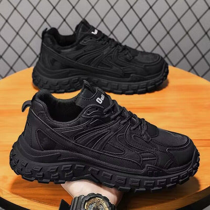 Safety Shoes Men's Shoes Summer New Breathable Mesh Shoes Men's Korean-Style Versatile Non-Slip Sports and Leisure Running Dad Shoes