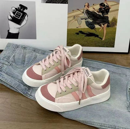 Women's Sports Shoes  Autumn Leisure Women's Shoes Candy Color Live Delivery Foreign Trade Cross-Border Low-Top Shoes