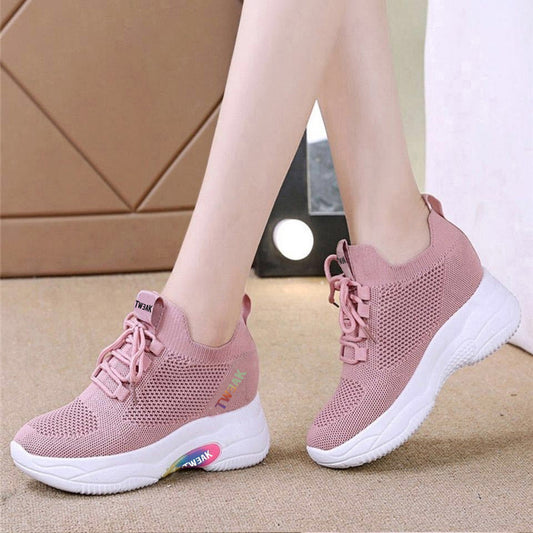 New Spring Summer Women's Shoes Mesh Shoes Breathable Versatile Casual Women's White Shoes Travel Sneakers Women's Sports Travel